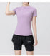 PHIGEER Open Back Long Sleeve Yoga Top for Women