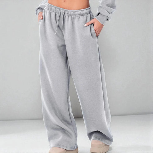 Women's Plus-Size Fleece Sweatpants