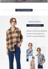 Loose Women's Plaid Shirt - Long Sleeve Casual Blouse