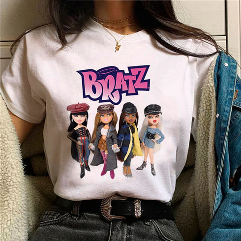 Anime-Inspired Women's Streetwear Tee