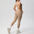 Women's 2-Piece Patchwork Yoga Set