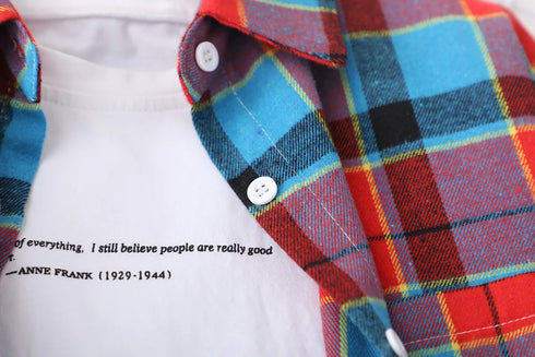 Casual Women's Flannel Plaid Shirt - Autumn Collection