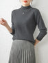 Autumn Winter Turtleneck Knitted Jumper for Women