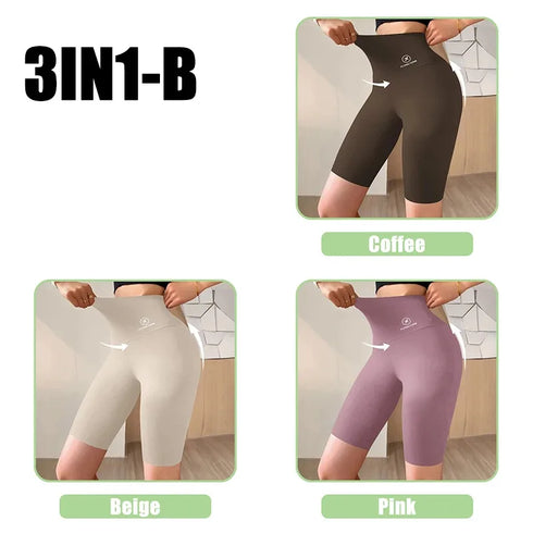 M-XL Women Sports Shorts High Waist Fitness Cycling Yoga
