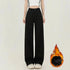 Women's High Waist Straight Denim Trousers