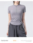 PHIGEER Ultra-Light Yoga Crop Top for Women