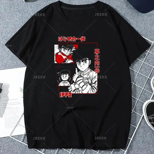 Anime Hajime No Ippo Boxing Gym T-Shirt for Women