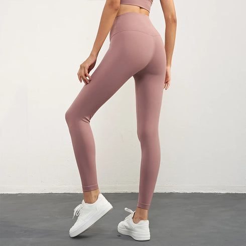 Women's Seamless Yoga Leggings with Inner Pocket
