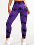 Women's High Waist Seamless Tie-Dye Yoga Leggings