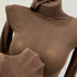 Chic Women's Long Sleeve Sheer T-Shirt