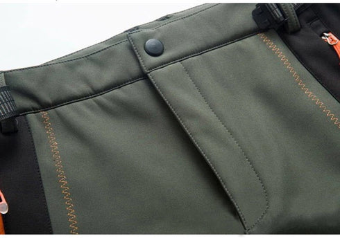 Women's Thick Fleece Winter Hiking Pants