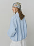 French Barn-Style Oversized Short Jacket for Women