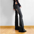 Women’s Gothic Flare Jeans in Black