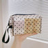 Heart Transparent Mesh Makeup Bag - Portable Cosmetic Pouch