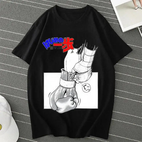 Anime Hajime No Ippo Boxing Gym T-Shirt for Women