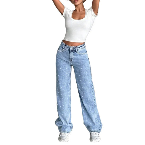Women's High Waisted Baggy Denim Jeans