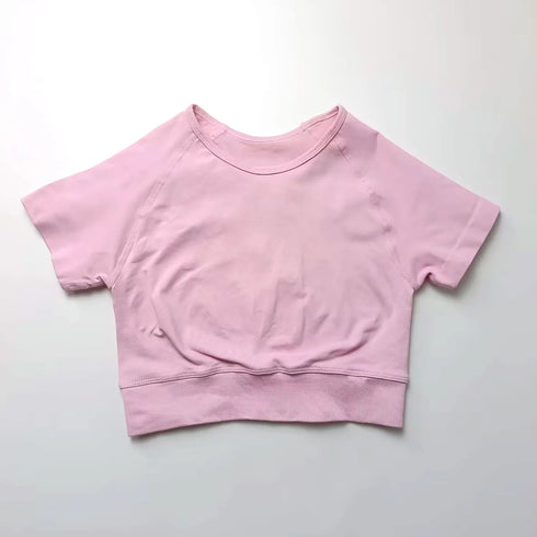 NCLAGEN Impact Tee Short Sleeve Shirt for Women Yoga Gym