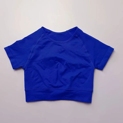 NCLAGEN Impact Tee Short Sleeve Shirt for Women Yoga Gym