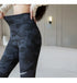 High Waist Camo Leggings with Pockets