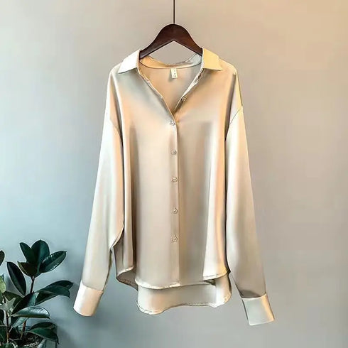 Elegant Long Sleeve Casual Blouse for Women