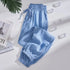 Plus Size Loose Fit Denim Yoga Pants