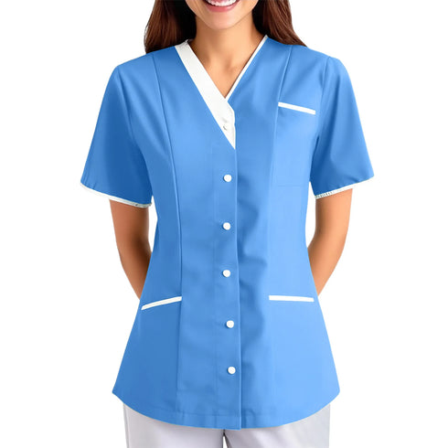 Women's Quick-Drying V-Neck Short-Sleeved Shirt