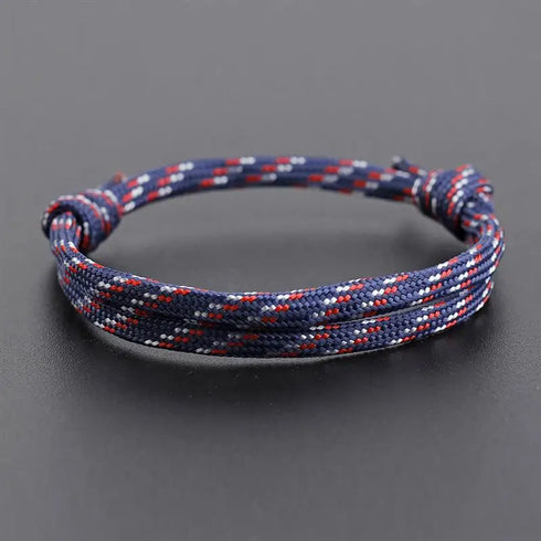 Minimalist Rope Bracelets For Men Women Handmade Adjustable