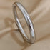 Glossy Solid Colour Thick Stainless Steel Bangle