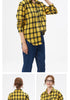 Loose Women's Plaid Shirt - Long Sleeve Casual Blouse