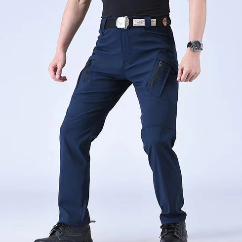 Men's Elastic Outdoor Cargo Trousers - M-5XL