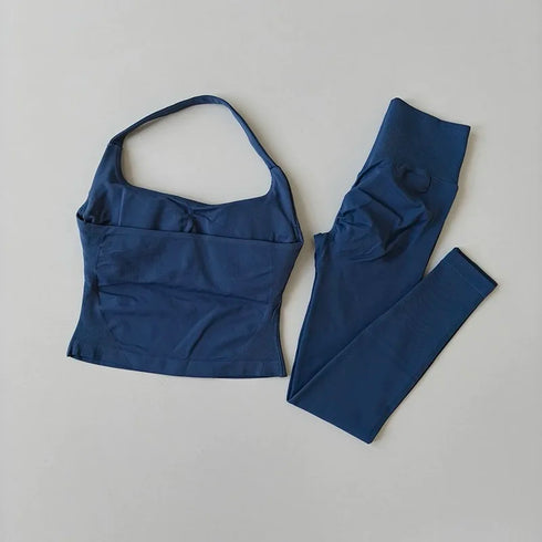 High-Waisted Butt-Lifting Fitness Set
