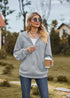 Hooded Zip-Up Sweatshirt for Women