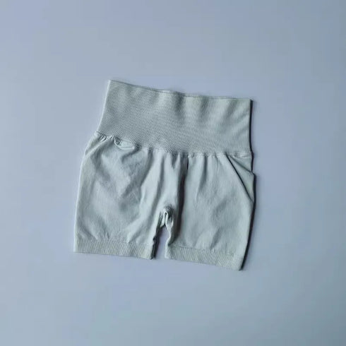 High Waist Yoga Shorts for Women - Breathable Activewear