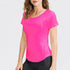 Women's Quick Dry Short Sleeve Yoga Top