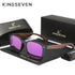 KINGSEVEN Wooden Cat Eye Sunglasses with Polarized UV400 Lenses