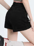 High Waist Denim Mini Shorts for Women