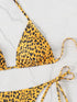 Floral Print Triangle Bikini Set with Brazilian Bottoms