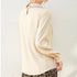 Women's Casual Long Sleeve Blouse with Peter Pan Collar