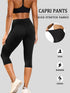 Women's Super Soft High Stretch Capri Leggings