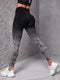 Seamless High Waist Push-Up Leggings in Tie Dye