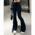 Vintage High Waist Flare Jeans for Women