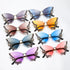 Diamond Butterfly Sunglasses with UV400 Protection