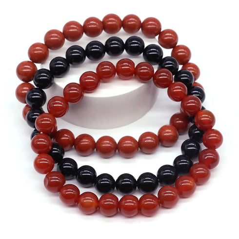 Couples Distance Bracelet Set - Natural Stone Healing