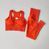 Seamless High Waist Leggings and Sports Bra Set