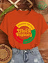 Black History Honouring The Past T-Shirt