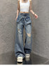 Chic Wide Leg Denim Jeans for Women