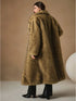 Eco Faux Fur Coat for Women - Stylish Gradient Jacket