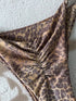 Leopard Print Push Up Bikini Set for Women