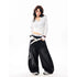 Vintage Embroidery Wide Leg Jeans for Women