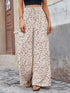 Floral Print Wide Leg Pants in Plus Sizes 1XL-5XL